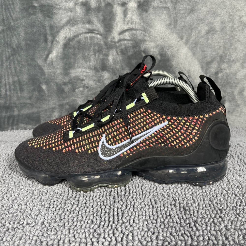 Nike Air VaporMax 2021 FK Womens Black Multi Color Shoes DO5886-900 Size 11